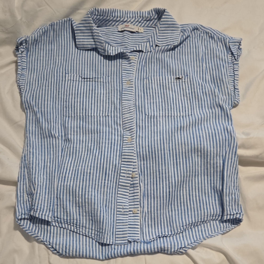 Vineyard Vines Button- Up Tank